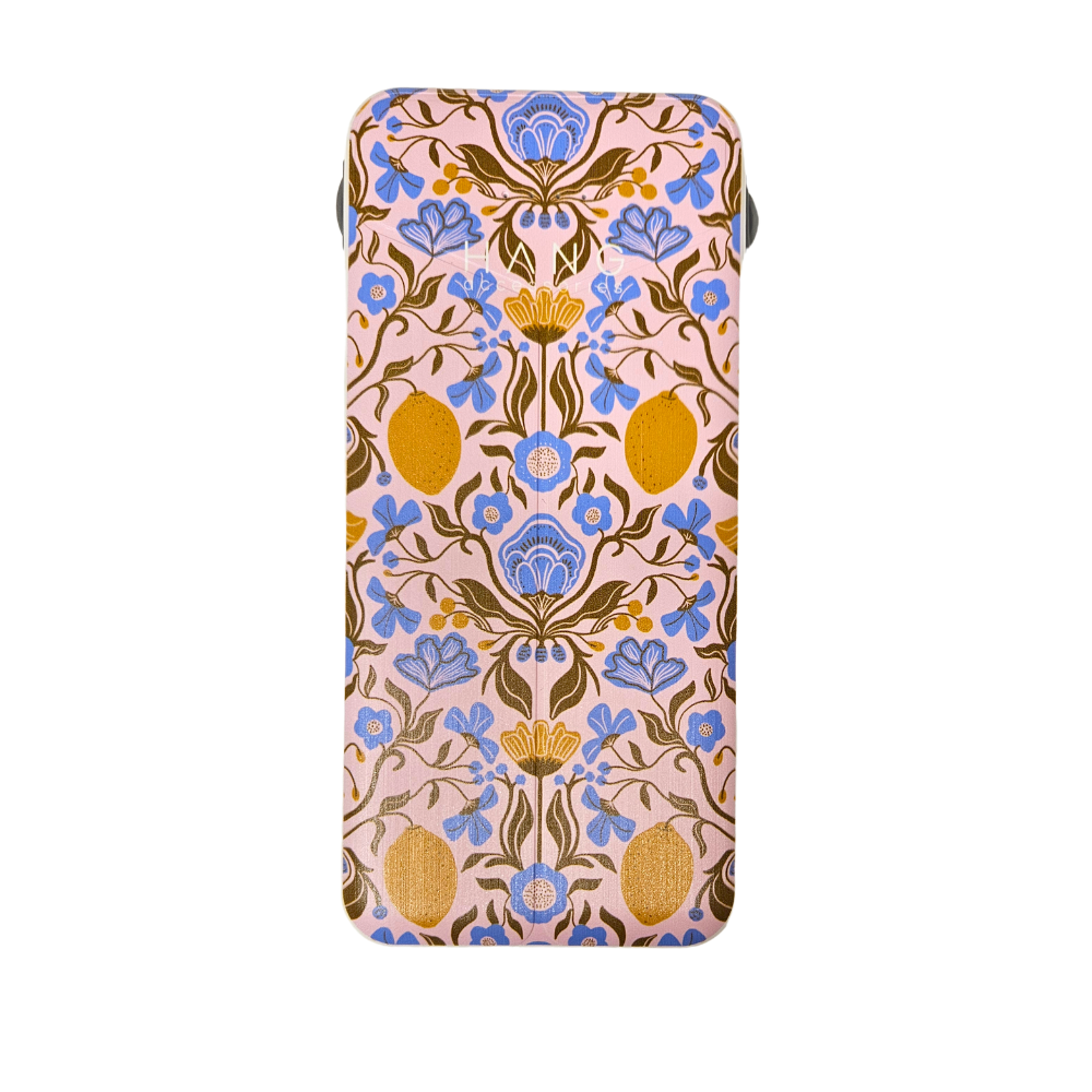 Power & Petals Portable Charger