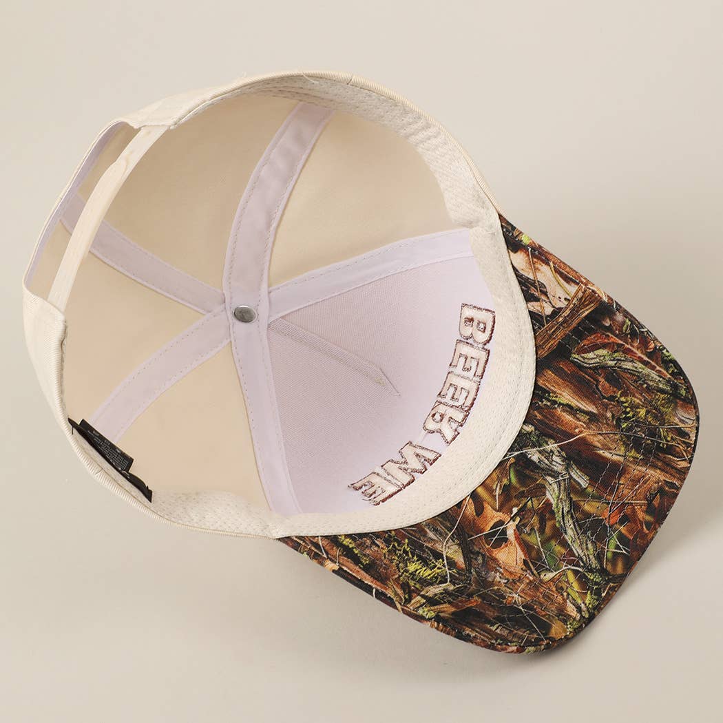 The Last Call Camo Trucker Hat