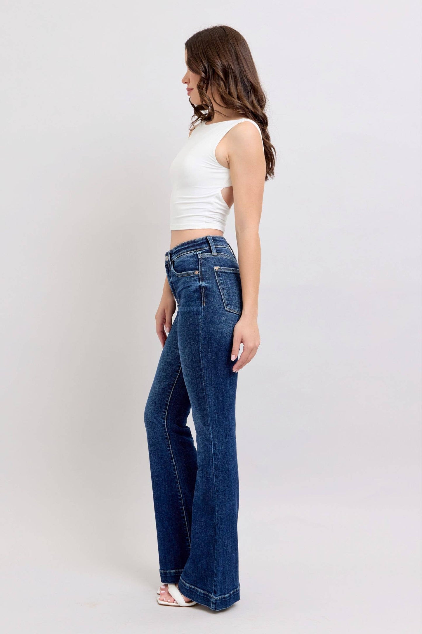 Midnight Muse Judy Blue Flare Jeans