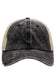 Two Tone Distressed Garment Dye Unstructured Trucker Hat