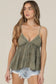 Sage Meadow Tiered Cami Tank