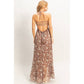 Wildflower Whimsy Smocked Maxi Dress