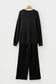 "Jolly/Merry" Black Long Sleeve Top & Matching Pants