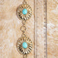 The Desert Bloom Concho Chain Belt