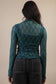 High Neck Sheer Lace Long Sleeve Top