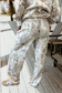 Neutral Camo Hoodie & Wide Leg Pant Set – Cozy Relaxed Fit Loungewear (Sold Separately)