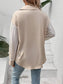 Lace Patchwork Oversized Button-Up Shacket