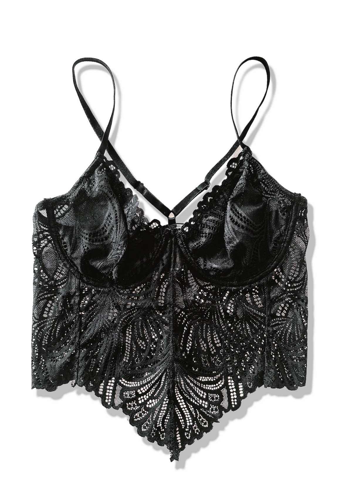 After Dark Lace Brami – Black