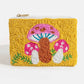 The Enchanted Mushroom Beaded Coin Purse