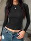 Essential Basic Long Sleeve Top