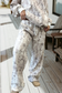 Neutral Camo Hoodie & Wide Leg Pant Set – Cozy Relaxed Fit Loungewear (Sold Separately)
