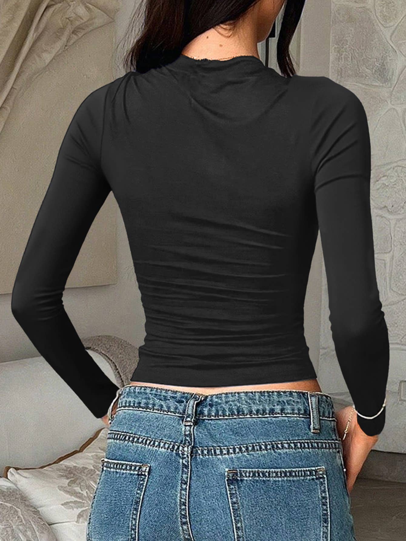 Essential Basic Long Sleeve Top
