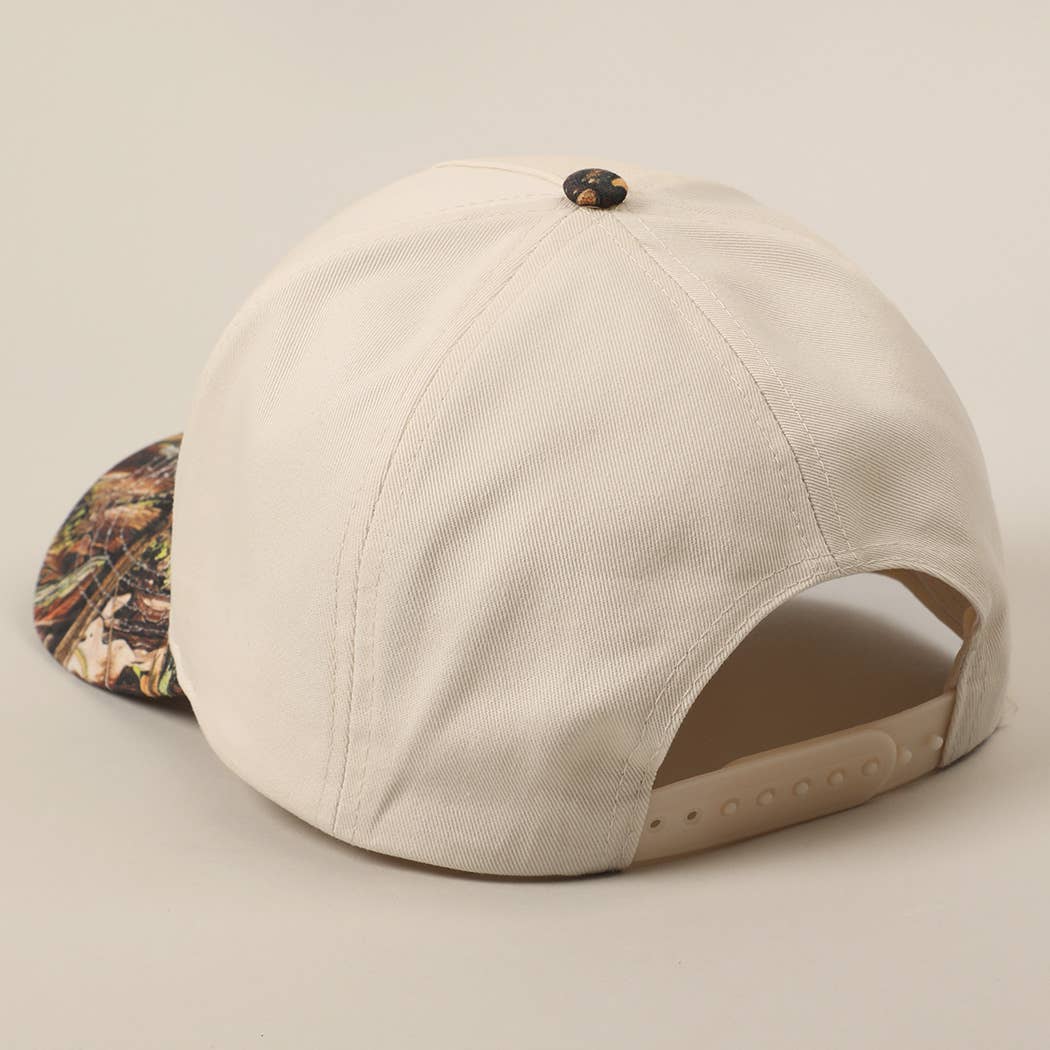The Last Call Camo Trucker Hat