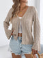 Sunset Stroll Bell Sleeve Knit Cardigan