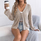 Sunset Stroll Bell Sleeve Knit Cardigan