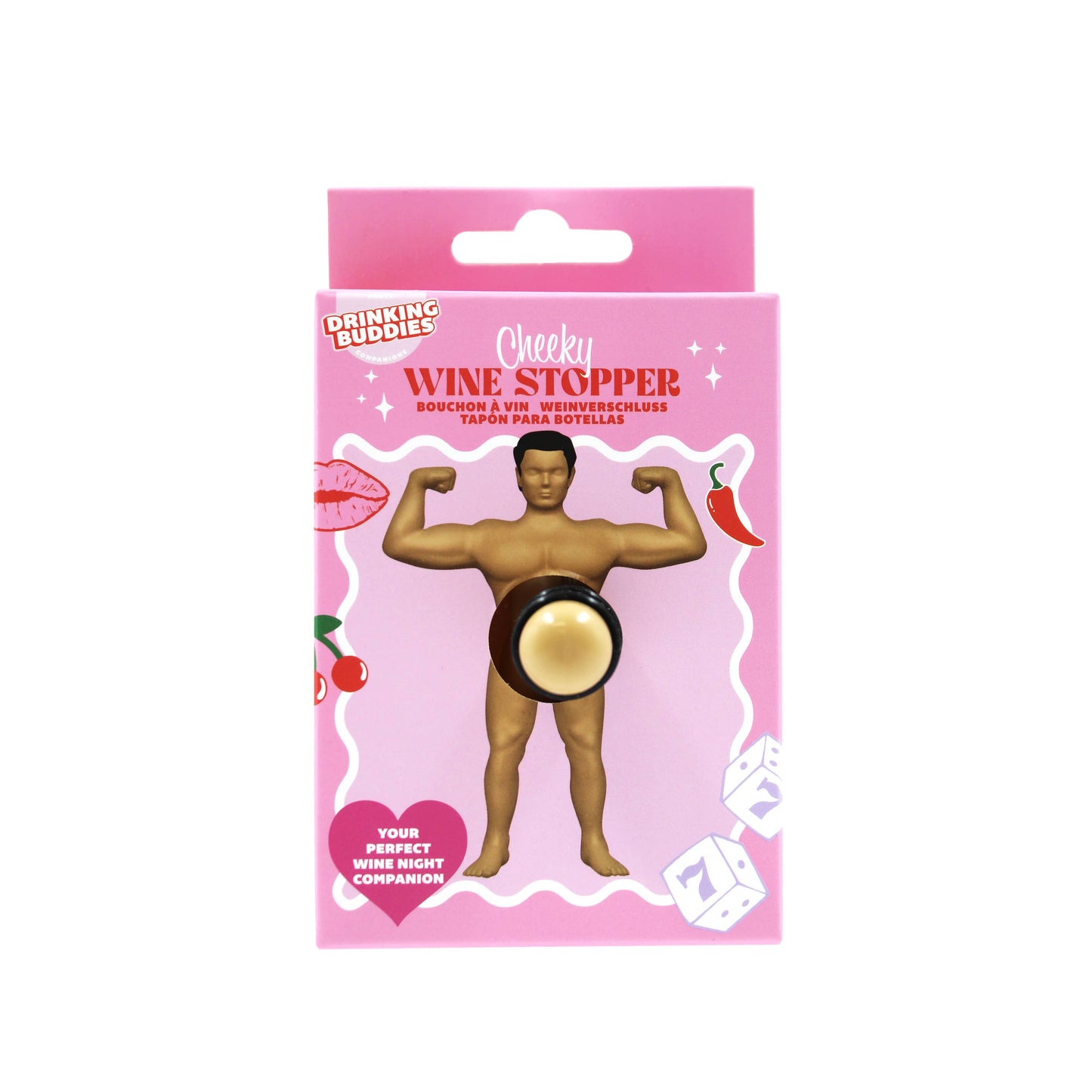 Bachelorette Party Cheeky Wine Stopper