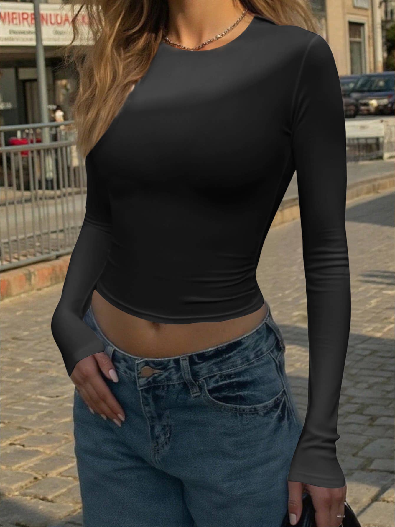 Essential Basic Long Sleeve Top