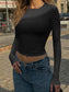 Essential Basic Long Sleeve Top