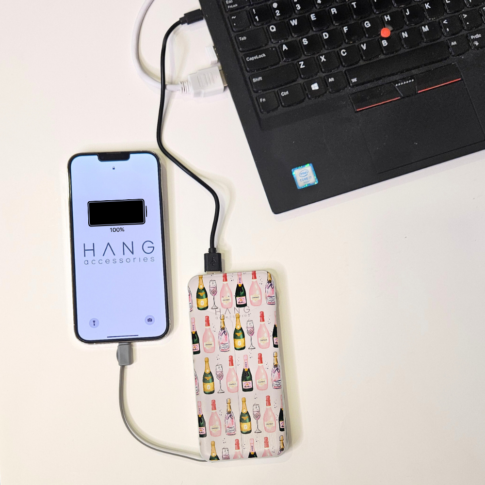 Power & Petals Portable Charger