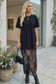 Midnight Muse Lace Maxi Dress