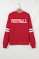 Sunday Kickoff Oversized Game Day Football Sweatshirt