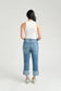 Harper Roll Cuff Girlfriend Jeans