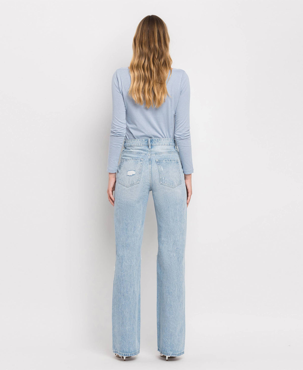 Skyline Vintage Super High Rise Flare Jeans