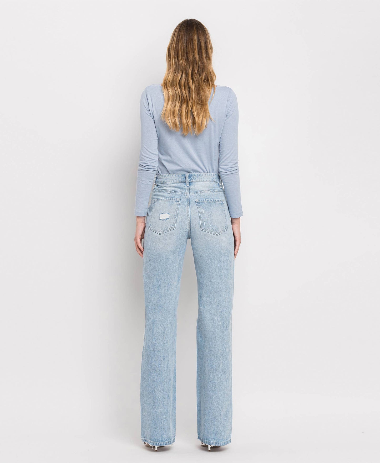 Skyline Vintage Super High Rise Flare Jeans