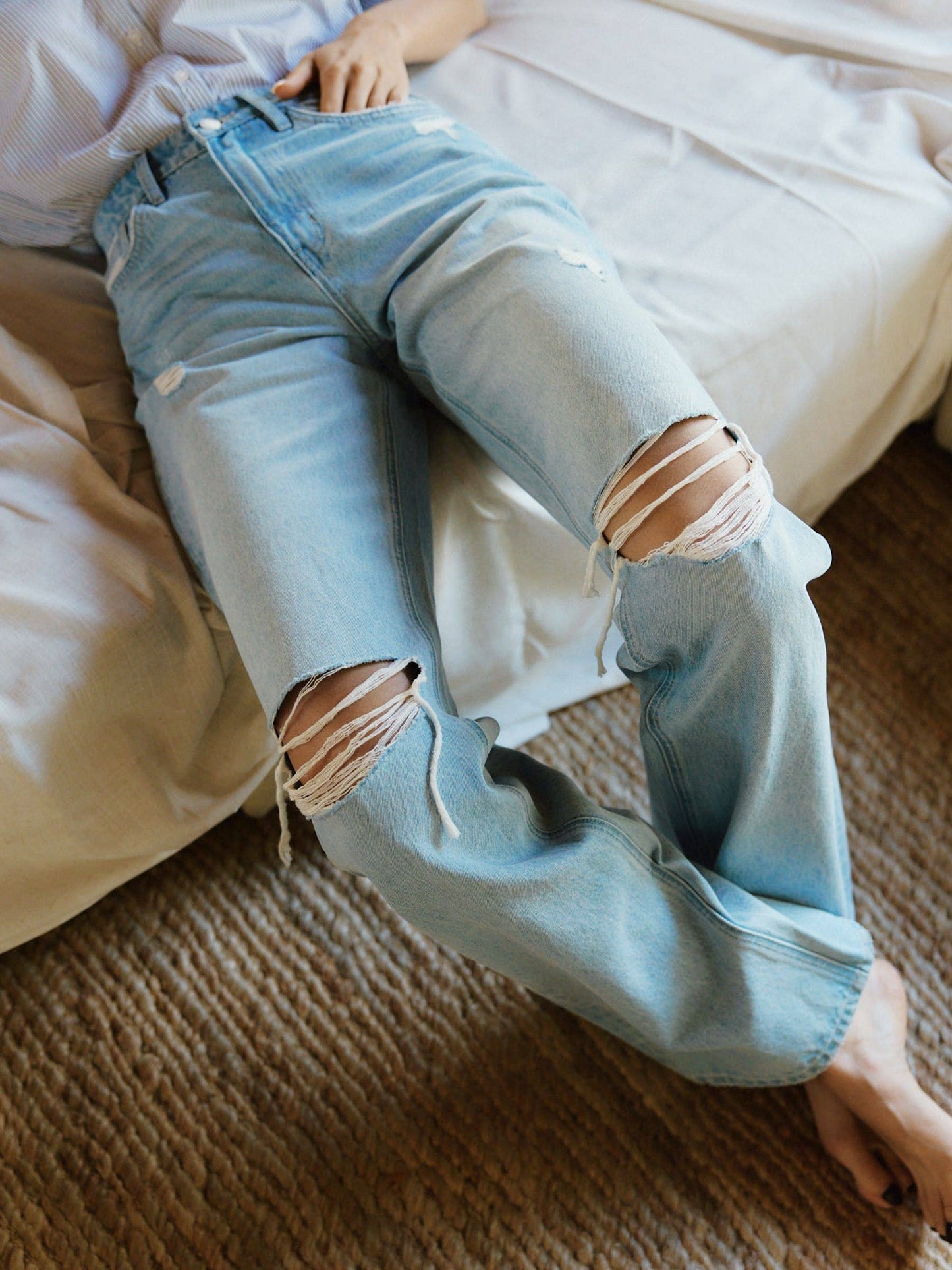 Skyline Vintage Super High Rise Flare Jeans